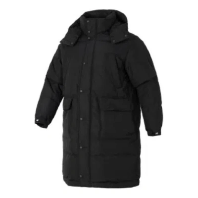 New Balance Long Down Puffer Jacket 'black'