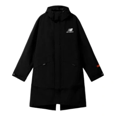 New Balance Long Down Windbreaker Jacket 'black'