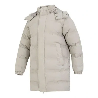 New Balance Long Puffer Jacket 'grey' In Gray