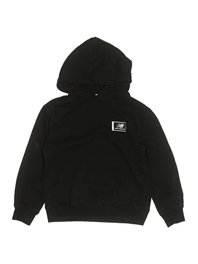 Pre-owned New Balance Kids' Long Sleeve Top Black Tops
