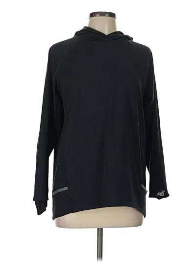 Pre-owned New Balance Long Sleeve T-shirt In Black