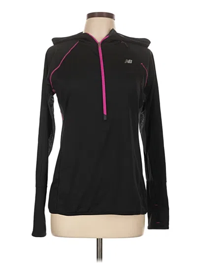 Pre-owned New Balance Long Sleeve T-shirt In Black
