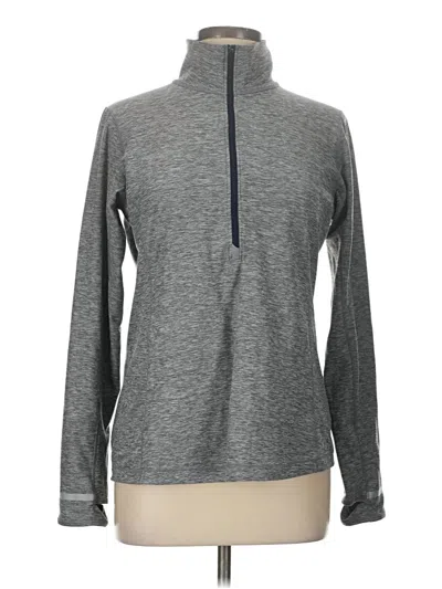 Pre-owned New Balance Long Sleeve T-shirt In Gray