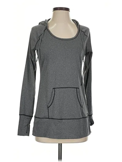 Pre-owned New Balance Long Sleeve T-shirt In Gray