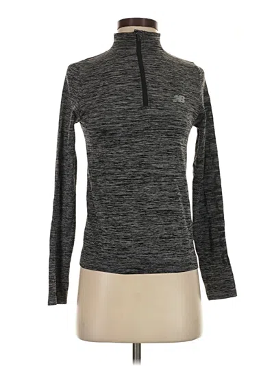 Pre-owned New Balance Long Sleeve T-shirt In Gray