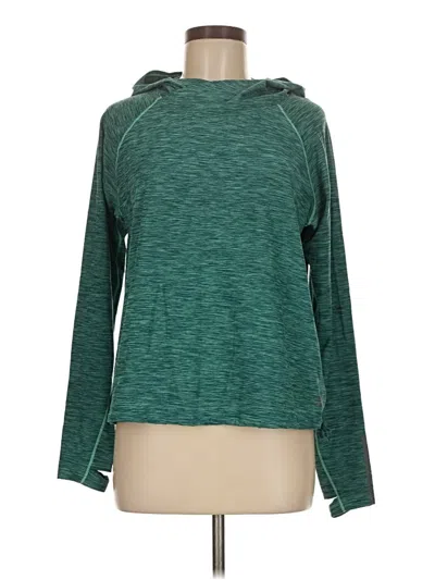 Pre-owned New Balance Long Sleeve T-shirt In Green