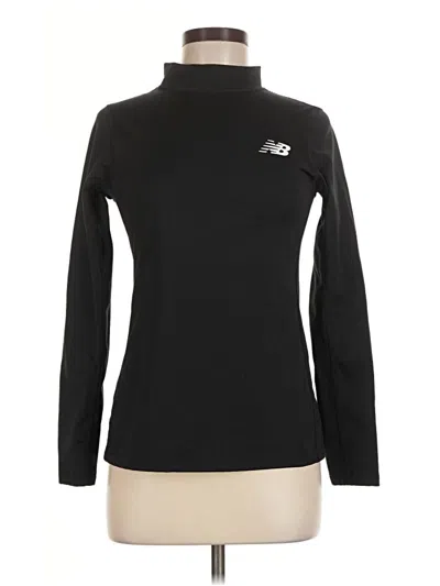 Pre-owned New Balance Long Sleeve Turtleneck In Black