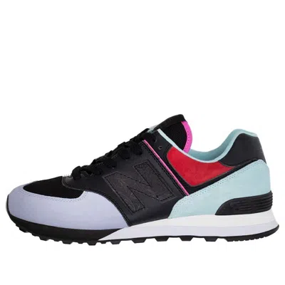 New Balance Louis De Guzman X 574 'geometric Color-blocked' In Black