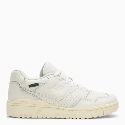 New Balance 550 Perforated Leather Sneakers In Beige