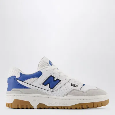 New Balance Low 550 White/blue Trainer In Grey
