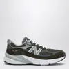 New Balance Low Made In Usa 990v6 Olive Green Trainer In Multi