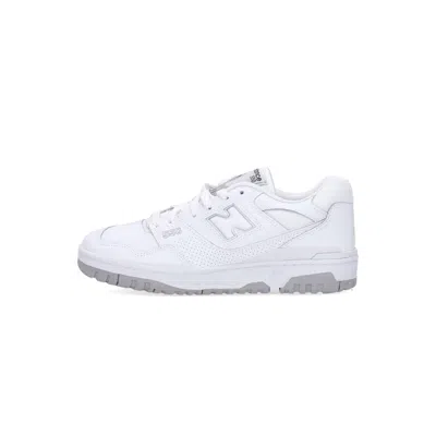 New Balance 550 Perforated Leather Sneakers In White
