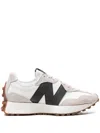 New Balance Low-profile Sneakers In Nero With Textured Accents In Multi