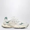 New Balance Low Sneaker 9060 Linen With Dark Juniper