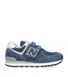 New Balance Low-top 574 Evergreen Sneakers In Navy