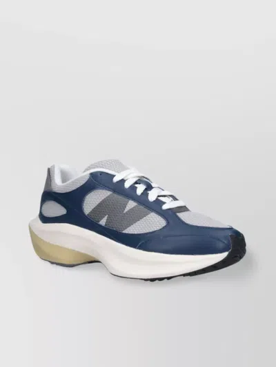 New Balance Low Top Sneakers Contrast Sole In Grey