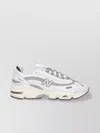 New Balance Grey Low Top Sneakers With Logo Patch On Side And Tongue And Perforated Panels