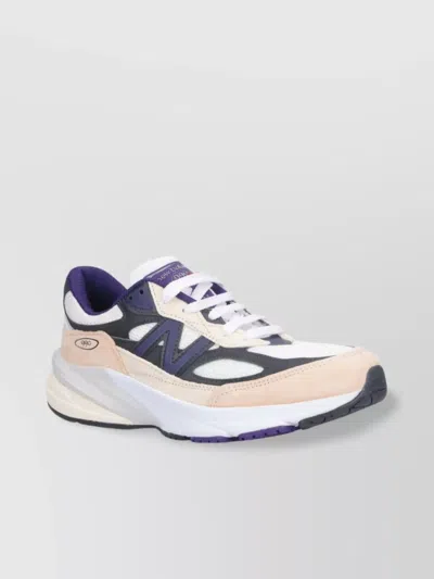 New Balance Low Top Sneakers Mesh Panels In White