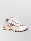 New Balance Low Top Sneakers With Contrast Accents And Mesh Panels In Neutrals