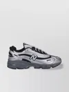 New Balance Mens Silver Metallic Green 1000 Metallic Mixed-material Trainers
