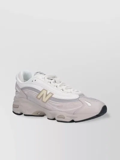 New Balance Low Top Sneakers With Mesh Panels And Rubber Outsole In Grey