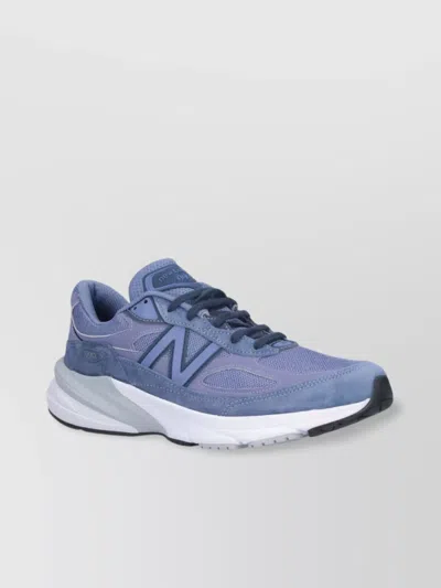 New Balance Low Top Sneakers With Mesh Panels And Rubber Outsole In Purple