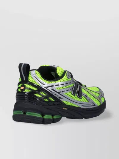 New Balance Low Top Sneakers With Mesh Upper And Pull Tab In Green