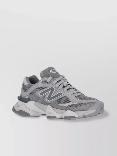 New Balance Low Top Sneakers With Mesh Upper And Rubber Outsole In Gray