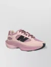 New Balance Low Top Sneakers With Rubber Outsole And Textured Panels In Pink