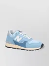 New Balance Low Top Sneakers With Rubber Sole And Suede Overlays In Blue