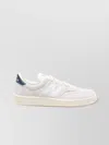 New Balance Low Top Suede Sneakers With Branded Heel