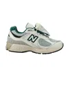 New Balance Leather And Mesh 2002r Low Top Sneakers With Removable Pocke In White