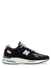 New Balance 991v2 Suede Low-top Sneakers In Black