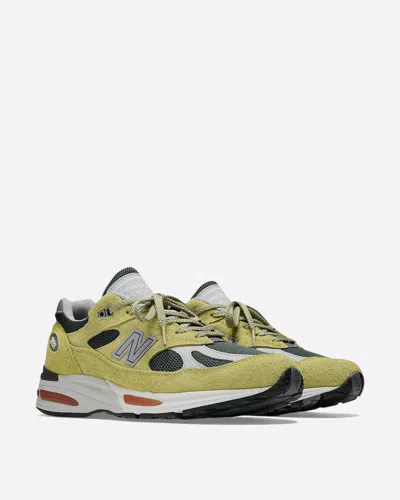 New Balance Made In Uk 991v2 Grape Sorbet Sneakers Beechnut In Multi