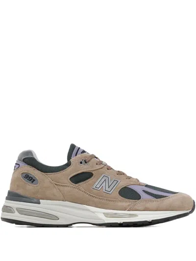NEW BALANCE MADE IN UK 991V2 LACE-UP SNEAKERS
