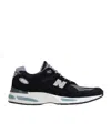 New Balance Made In Uk 991v2 Panelled Sneakers In Black
