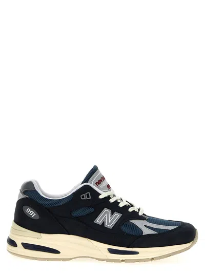 New Balance Made In Uk 991v2 Sneakers In Blue