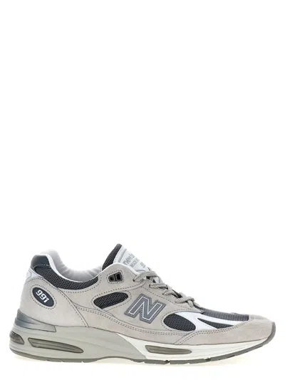 New Balance 'made In Uk 991v2' Sneakers In Gray
