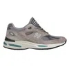 New Balance Made In Uk 991v2 Sneakers In Grey In Grigio Neri E Grigi