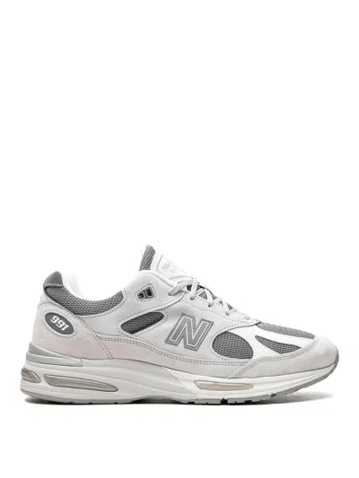 New Balance Made In Uk 991v2 Sneakers In White