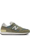 New Balance Made In Usa 1300jp " Mirage Gray/monument/silver Birch" Sneakers In Green