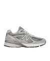 New Balance Gray Made In Usa 990v4 Core Sneakers In Gray
