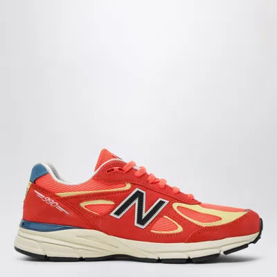 New Balance Made In Usa 990v4 Sneakers For Men In Orange