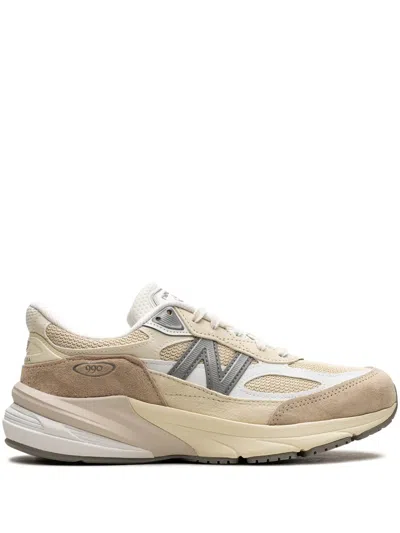 New Balance Made In Usa 990v6 "cream" Sneakers In Neutrals
