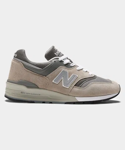 NEW BALANCE MEN'S NEW BALANCE MADE IN USA 997 SNEAKER IN GREY, SIZE 11