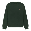 New Balance Made In Usa Core Crewneck Sweatshirt 'midnight Green' In Black