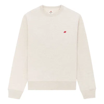 New Balance Made In Usa Core Crewneck Sweatshirt 'oatmeal Heather' In Neutral