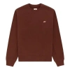 New Balance Made In Usa Core Crewneck Sweatshirt 'rich Oak' In Brown