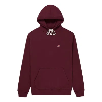 New Balance Made In Usa Core Hoodie 'burgundy'
