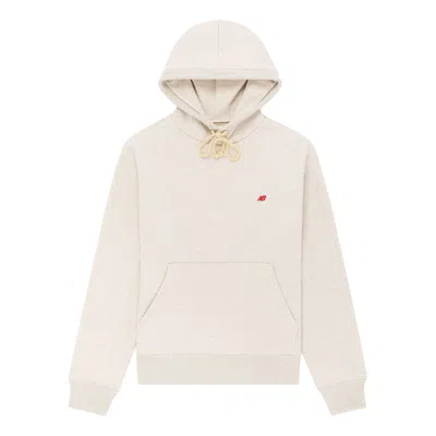 New Balance Made In Usa Core Hoodie 'oatmeal Heather' In Neutral